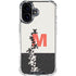 Disney Mickey Mouse Stacked Silhouette Split iPhone 16 Plus Clear Case